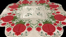 Load image into Gallery viewer, SEW-ALONG: MACHINE EMBROIDERED POMEGRANATES
