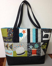 Load image into Gallery viewer, MACHINE EMBROIDERY SEW-ALONG: APPLIQUE in-the-hoop SEWING TOTE BAG CLASS