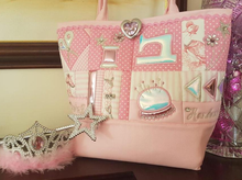 Load image into Gallery viewer, MACHINE EMBROIDERY SEW-ALONG: APPLIQUE in-the-hoop SEWING TOTE BAG CLASS