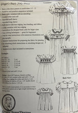 Load image into Gallery viewer, Ginger&#39;s Basic Yoke Dress Pattern  SHIPPING INCLUDED within North America
