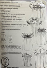 Load image into Gallery viewer, Ginger's Basic Yoke Dress Pattern SHIPPING INCLUDED within CANADA