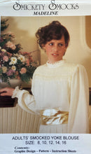 Load image into Gallery viewer, Smickety Smocks Pattern - Madeline: adult blouse SHIPPING INCLUDED within CANADA