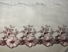 Load image into Gallery viewer, NON STRETCH LACE - embroidered laces (most on tulle, a couple on tricot)
