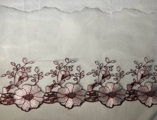 NON STRETCH LACE - embroidered laces (most on tulle, a couple on tricot)