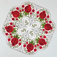 Load image into Gallery viewer, MACHINE EMBROIDERY: POMEGRANATE PARTY
