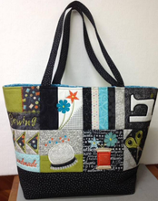Load image into Gallery viewer, FREE!! MACHINE EMBROIDERY SEW-ALONG: APPLIQUE in-the-hoop SEWING TOTE BAG CLASS

