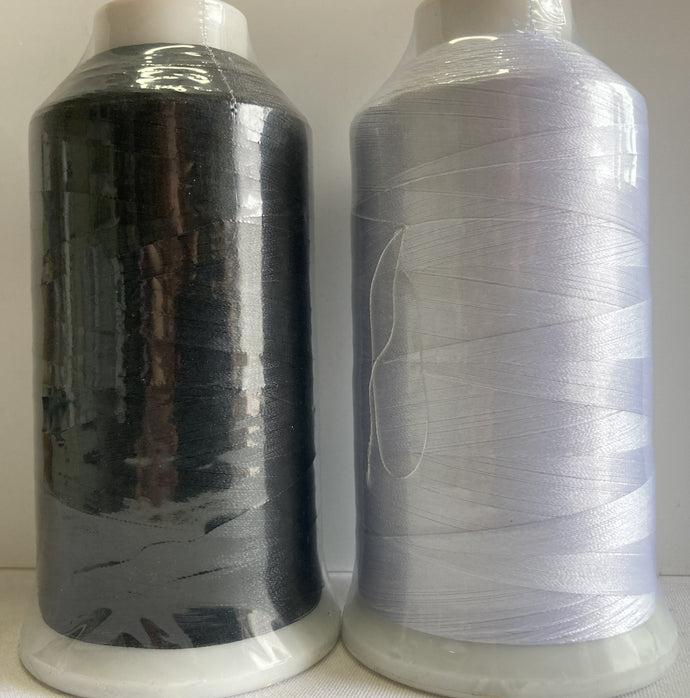 2 pack of 5000m Polyester Thread