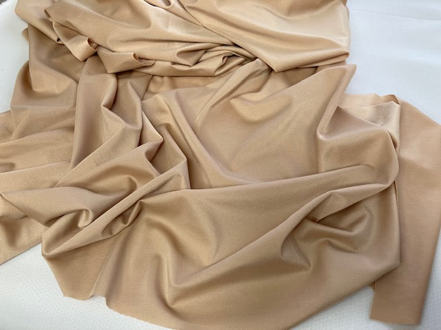 Lycra Bra making and swimsuit lining  fabric - beige